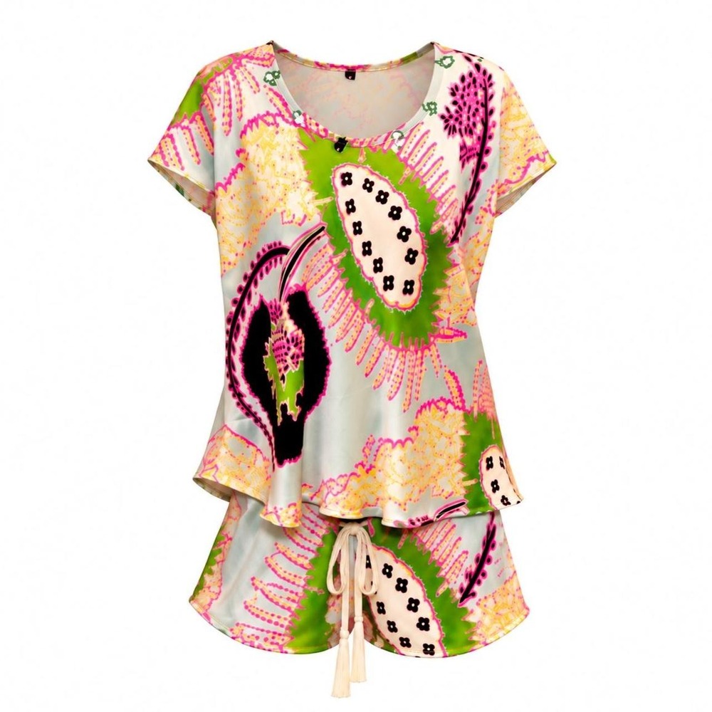 Cavalli Vintage Silk Fantasia 2 Piece Set